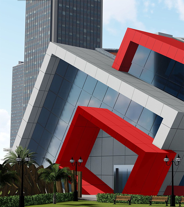 ACP & HPCL Sheet Exterior Work In Panchkula