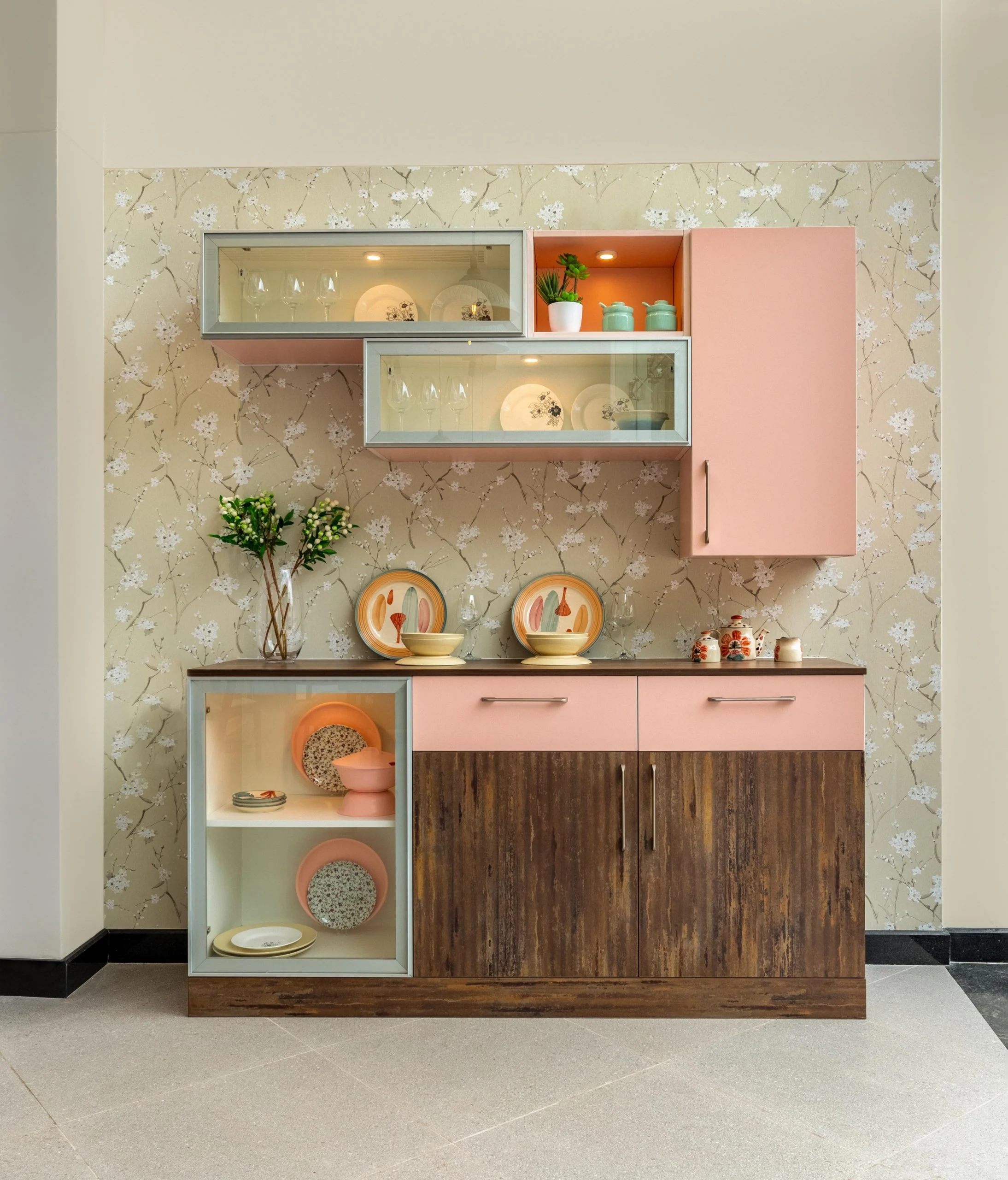 Partical Board Almira, Cabinets, Shoe Racks, Counter Table In Zirakpur